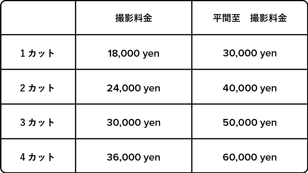 STANDARD料金